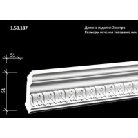 потолочный плинтус с орнаментом1.50.187