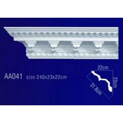 потолочный плинтус с орнаментом AA041
