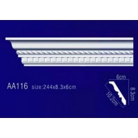 потолочный плинтус с орнаментом AA116