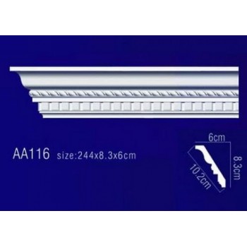 потолочный плинтус с орнаментом AA116