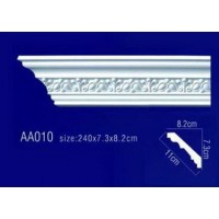 потолочный плинтус с орнаментом Гибкий AA010F