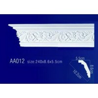 потолочный плинтус с орнаментом Гибкий AA012F