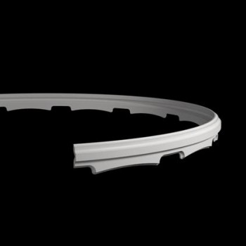 Плинтус потолочный без орнамента Гибкий1.50.141F