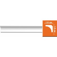 Плинтус потолочный  без  орнамента 96240