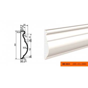 Молдинг  МВ - 200/3