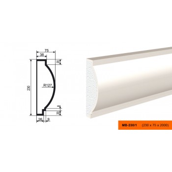Молдинг  МВ - 230/1
