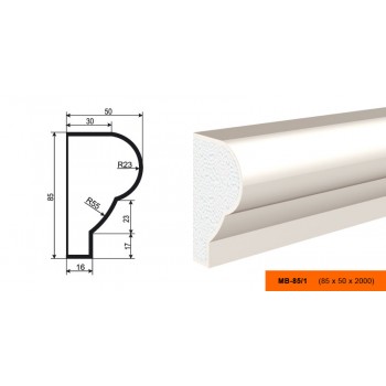 Молдинг  МВ - 85/1     (МС-104)