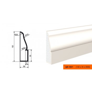 Молдинг  ЦВ - 130/1