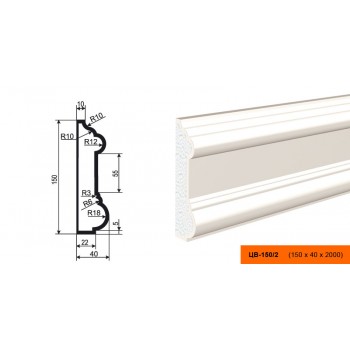Молдинг  ЦВ - 150/2