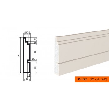Молдинг  ЦВ - 170/2