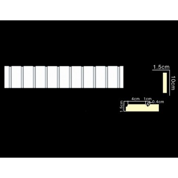 Молдинг с гладким профилем OT-14358