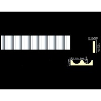 Молдинг с гладким профилем OT-14359