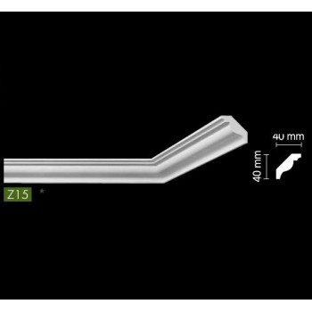 Потолочный профиль без рисунка NMC Z15
