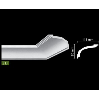 Потолочный профиль без рисунка NMC Z17