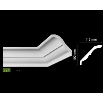 Потолочный профиль без рисунка NMC Z21