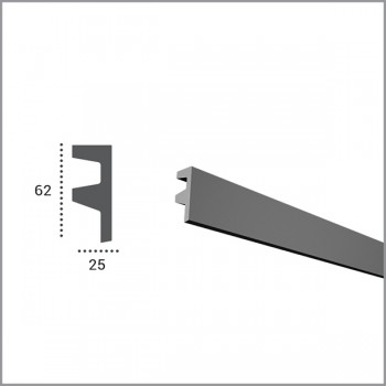 LED профиль из полиуретана KF 501