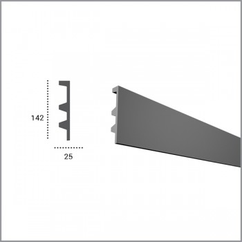 LED профиль из полиуретана KF 505