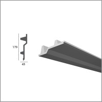 LED профиль из полиуретана KF 707