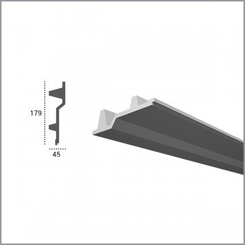 LED профиль из полиуретана KF 707